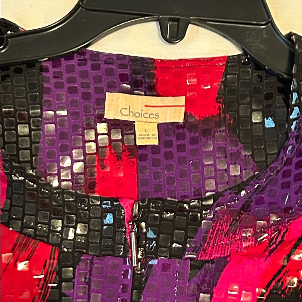 Choices Multicolor Sequin Jacket - image 3